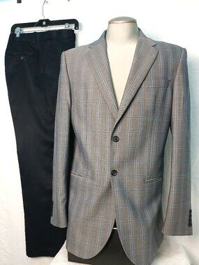 Coordinating Navy/Grey Suit (Bellissmo & Arnold Palmer)